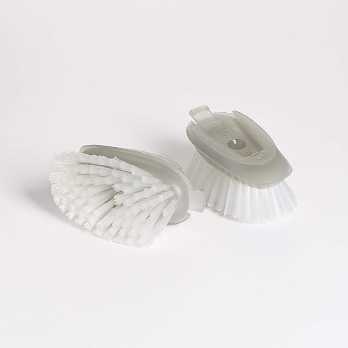 OXO Steel Soap Dispensing Dish Brush with 2 Dish Brush Refills