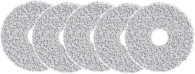 KAFTKO Vacuum Cleaner Cleaning Station Tray Mop Rag Replacement Accessories. Compatible for Dreame L20 Ultra(Mop 10PC)