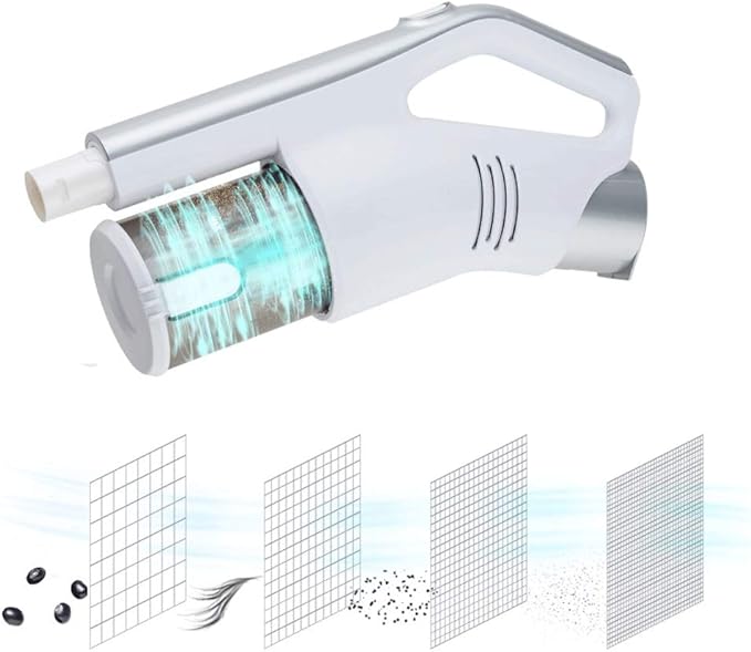 Wireless Vacuum Cordless Stick Vacuum Cleaner Light Weight and Ultra-Quiet Optimized Ultra Powerful Suction and Long Runtimes Excellent for Multi-Surface and Pet Hair Cleaning