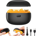 Electric Nail Clipper 2 in 1 Nail Care Tool with Filing Function Safe &amp Gentle Nail Trimmer with LED Light Quiet and Effortless Rechargeable for Adults &amp Seniors(Black)