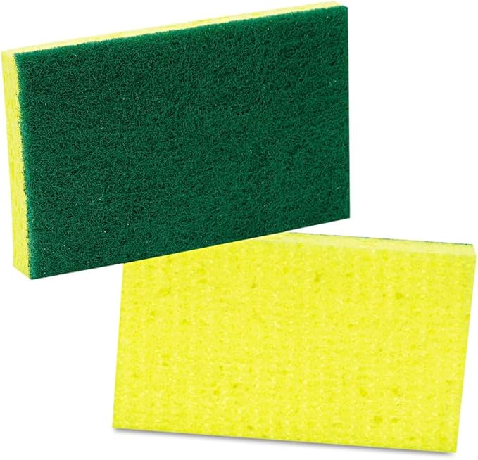 Scotch-Brite Professional Medium-Duty Scrubbing Sponge 3 1/2 x 6 1/4 10/Pack