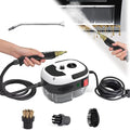 Car Steam Cleaner 2500w High-Temp Portable Machine Handheld Steam Cleaner 2500w Handheld High-Temperature Pressurized Steam Cleaner for Car HomeWhite