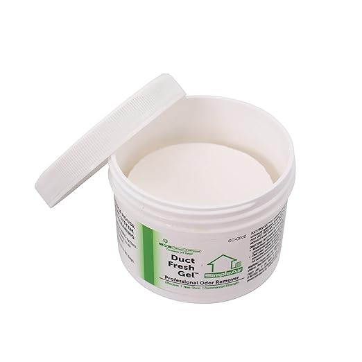 Duct Fresh Gel - HVAC Air Freshener Cleaner Deodorizer Non Toxic for Odor Block Small
