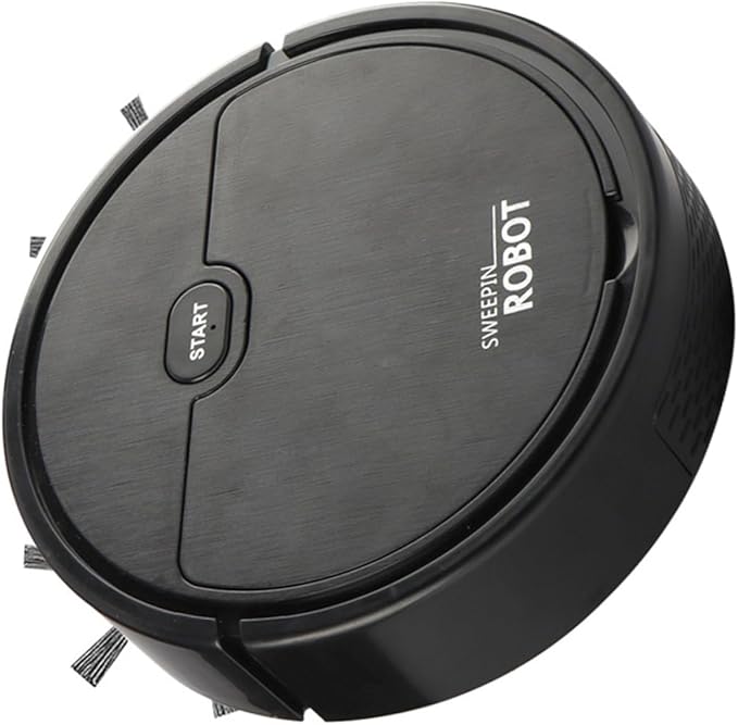 TIDTALEO Electric Floor Sweeping Compact Design for Spaces Cleaning Dual-Sided Extended Brush Efficient Household Mopping and Vacuuming