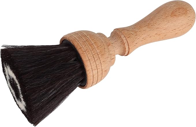 Redecker Dust Brush with Soft Goat Hair – Gentle Antistatic Bristles for Delicate Surfaces Handmade Oiled Beechwood Handle Ideal for Ornaments &amp Collectibles
