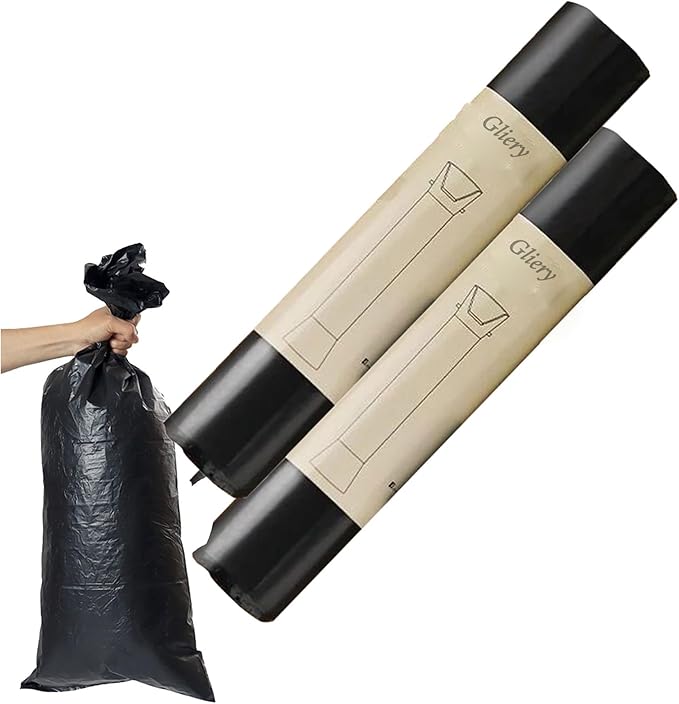 Coffee Knock Box Trash Bags for Commercial Floor Standing Thick Trash Bags for Coffee ShopBarHomeOfficeKitchen50pcs/2 Roll