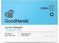 GoodHands Laundry Detergent Sheets – Tough on Stains Gentle on Skin – Travel Size Laundry Detergent Unscented Eco-Friendly &amp Hypoallergenic – 4 Boxes (320 Loads)