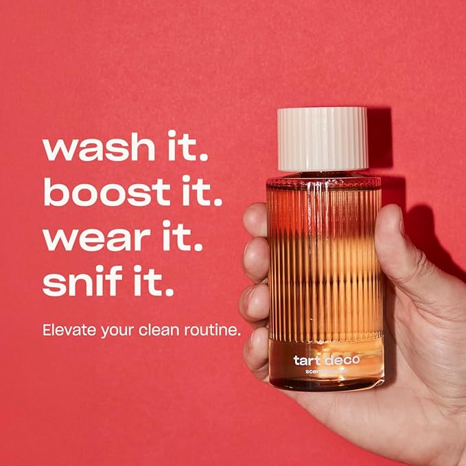 Snif Tart Deco Scent Booster Juicy Sophisticated Cherry Scent 25 Loads Non-Irritating to Skin Clean Non-Toxic Vegan Cruelty Free 8.5oz