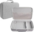 Hard Organizer Box for Ecovacs W1S / W2S PRO / W1S PRO Window Cleaning Robot Storage Protective Carrying Case Bag (Grey)