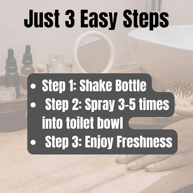 Great Scents Pre-Poop Toilet Spray 4 Pack Tropical Hibiscus &amp Twisted Citrus Scents 0.67 fl oz Each Odor Eliminator with Essential Oils Bathroom Air Freshener with BONUS Barra de Arco-Íris de C