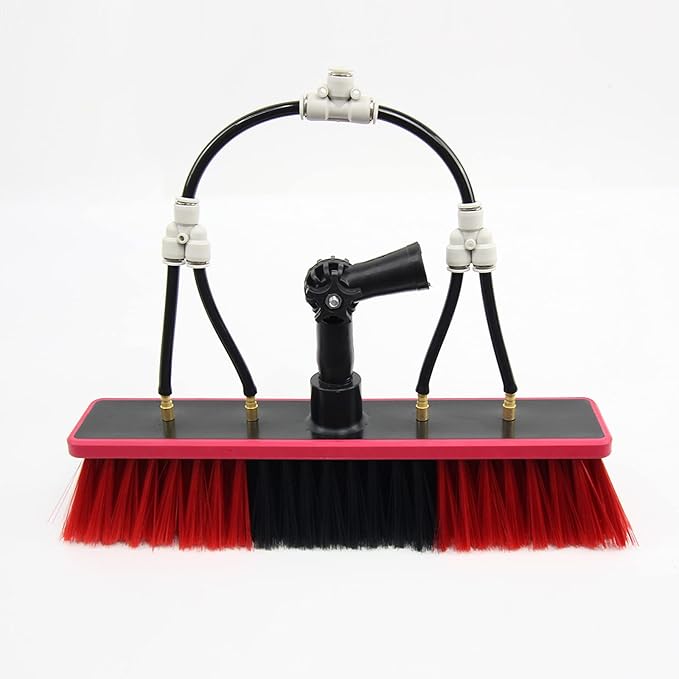 Window Cleaner Kit Window Cleaning Pole Water/Hose Fed Pole Window Cleaning Brush Equipment Cleaning Photovoltaic and Solar Panels