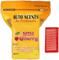 Professional Wild Cherry Scent Air Freshener Pads – Heavy-Duty Odor Eliminators for Cars Homes RVs and Boats – Long-Lasting Freshness (60 Pads)