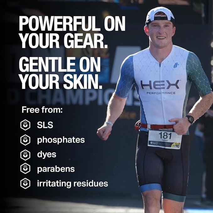 HEX Performance Fabric Booster Fresh 100 Load (Pack of 2) - Safe for Activewear Made for Sensitive Skin Eco-Friendly