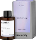Scentify White Tea Aroma Oil Refill for Diffusers – Citrus White Tea &amp Soft Florals Amber Woods &amp Palo Santo – Luxury Aromatherapy Fragrance – 100ml / 3.38oz – New Version