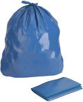 Ability One Trash Bag 33 gal LLDPE Flat Pack Blue PK 100 8105-01-517-1357 - 1 Each