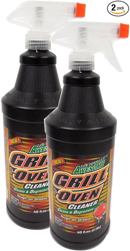 LA's Totally Awesome Grill and Oven Cleaner (40 fl oz) Pack of 2
