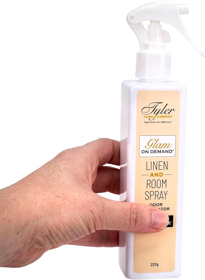 Tyler Candle Company - Spray On Demand - French Market fragrance - 227g / 8oz Clear