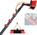 Window Cleaning Pole Water Fed Pole Kit Telescopic Brush/Extendable Cleaner Conservatory Roof Suitable for Photovoltaic Panel Cleaningtrucks Windows(3.6m)