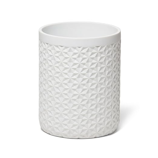 Roselli Trading Company Quilted Wastebasket