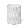 Roselli Trading Company Quilted Wastebasket