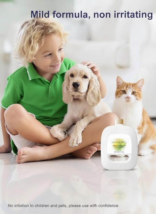 Floor Cleaning Solution Compatible With NARWAL Robot Vacuum And Mop Cleaner(Model Freo | Freo X Ultra). Residue &amp Streak Free.Deep Cleans For Multiple Hard Floors.LEMON &amp BASIL Scent(2 bottle)