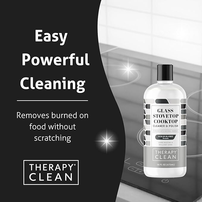 Therapy Clean Home Essentials Bundle - Cleaning Supplies Bundle Kit New Home - House Cleaning Kit - Household Gift Set - Stainless Granite Bathroom and Wood with Microfiber Cloths