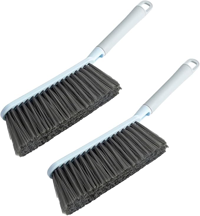 Whisk Broom Hand Held Bench Brush 2 Pcs Drafting Extended Handle Hand Broom