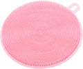 10-1PCS Silicone Cleaning Brushes Soft Silicone Scouring Pad Washing Sponge Dish Bowl Pot Cleaner Washing Tool Kitchen Accessori(1 pcs)