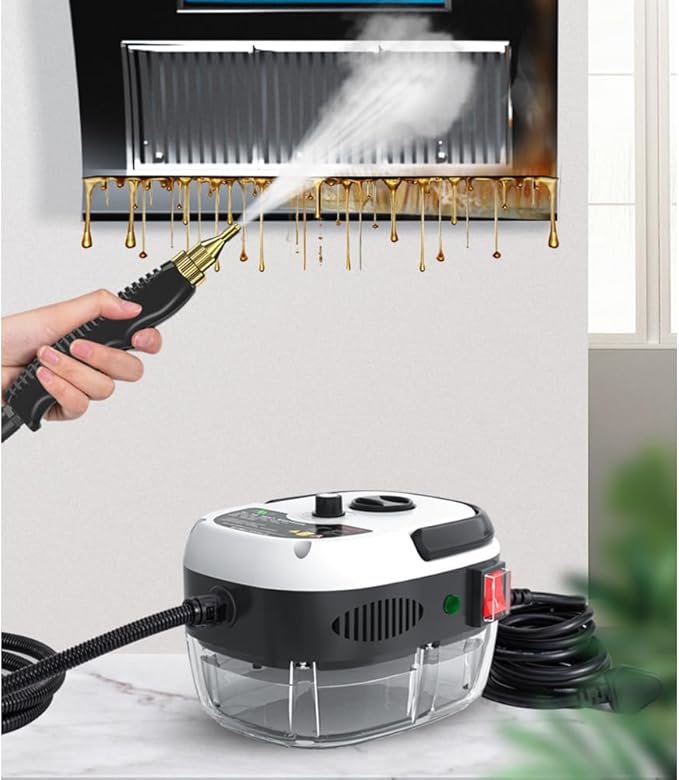 YUEWO Steam Cleaner 2500W High Pressure Steamer for Cleaning Handheld Steam Cleaner Portable for Home Use for Kitchen Bathroom Home Appliances