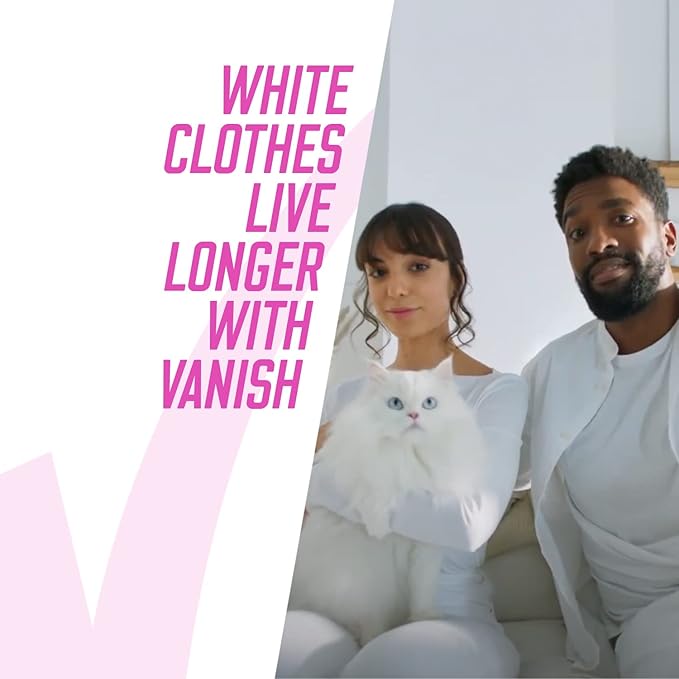 Vanish Oxi Action Fabric Stain Remover Gel Whites - Stain Remover and Whitener 750ml