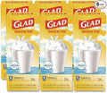 OdorShield Quick-Tie Small Trash Bags 4 gal 0.5 mil 8 x 18 White 156/Carton