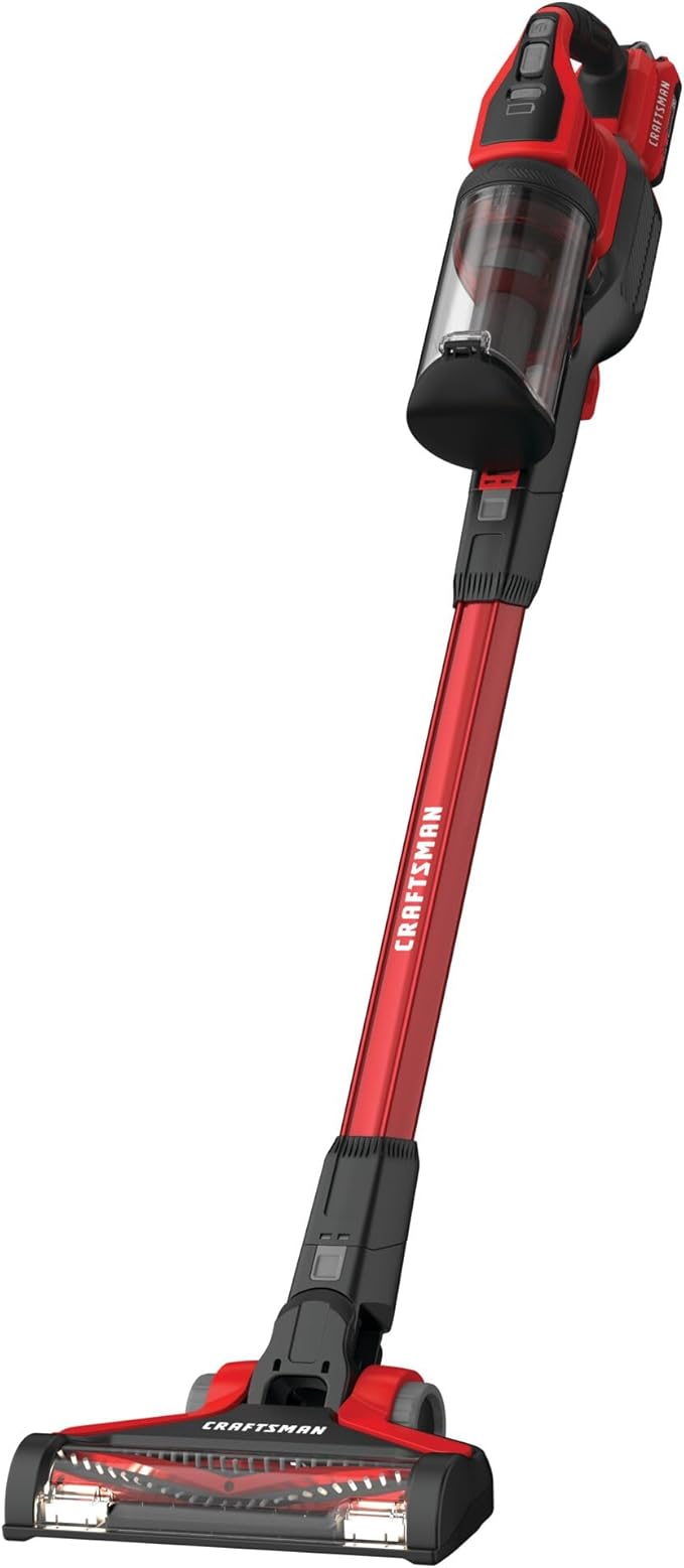 CRAFTSMAN V20 Cordless Stick Vacuum Kit Removable Battery Included (CMCVS001D1)