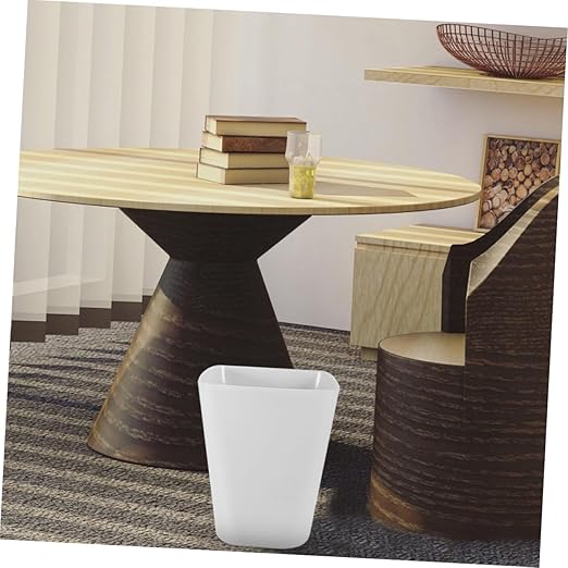 Cabilock 3Pcs Trash Can Large Capacity Bathroom Wastebasket for Office Kitchen Living Room Material Easy to Clean Versatile Garbage Bin