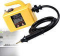 110V/220V High Pressure Steam Cleaner2600W Handheld High Temperature CleanerTankless Heavy Duty Household Grout Tile Kitchen Fuel TruckYellow-220V