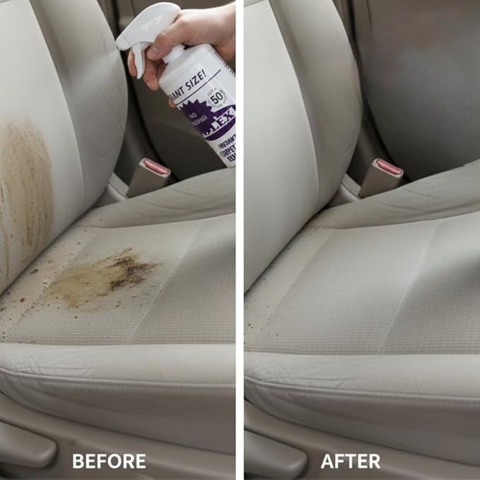 Quality Instant Carpet Spot Remover 36 fl oz. Powerful Carpet Cleaner for Pet Stains Grease Red Wine Coffee &amp More Water-Based Non-Toxic No Rinsing Required