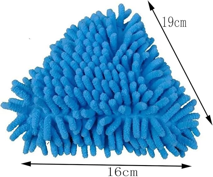 Triangle Retractable Wall Cleaning Mop Ceiling Air Conditioner Dust Removal Mini Small Home Clean Floors Tool