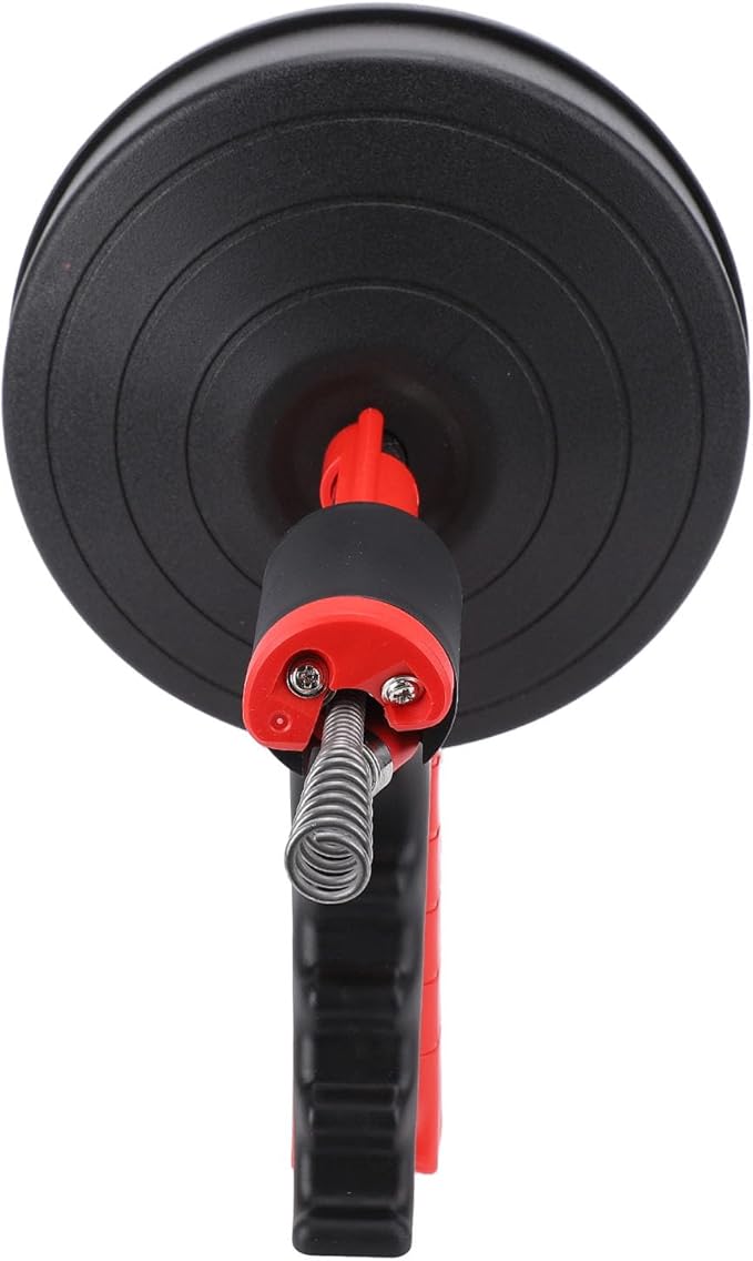 Manual Drain Snake Flexible Pipe Unblocker High Hardness Spring Clog Remover for 50-75MM Pipelines 1 X Handle (7.5m Spring)