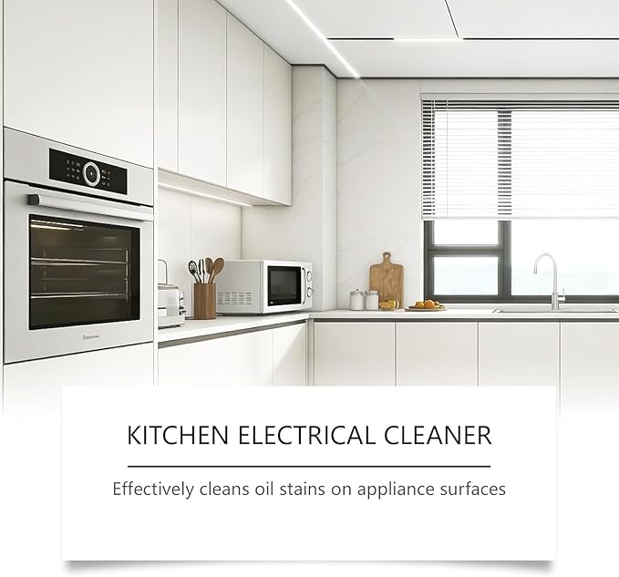 Electrolyzed Ion Kitchen Cleaner 2026 Upgraded Natural Enzyme Cleaner Spray Clean Up Kitchen Oil Stains Multi-Purpose Grime Remover for Hold Oven Stove Range Hood (2PC)