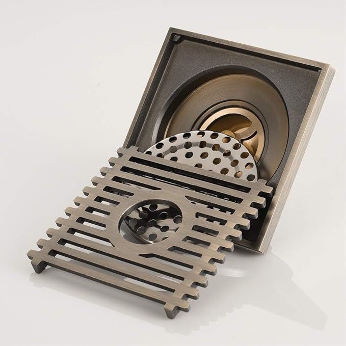 Large Flow Washing Machine Green Bronze Antique for Bathroom Kitchen Hotel Washroom Garage and Basement