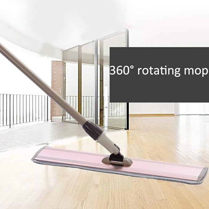 Electronics Mops Microfiber Flat Mop - Aluminum Handle Aeronautical Aluminum Panel - Premium Mop Pads