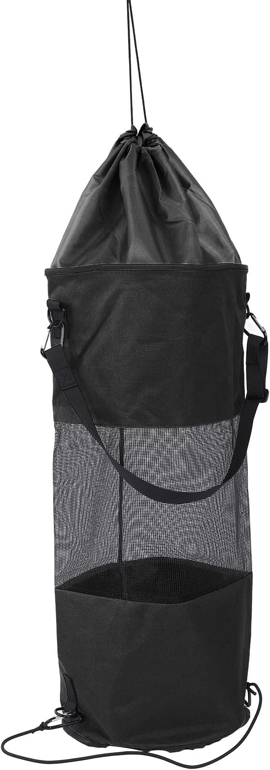 Boat Trash Bags Waterproof Reusable Mesh 33 Inch Height Portable Garbage Storage for Outdoor Use - Tear Resistant Oxford Cloth Easy to Hang Ideal for Boating and Camping