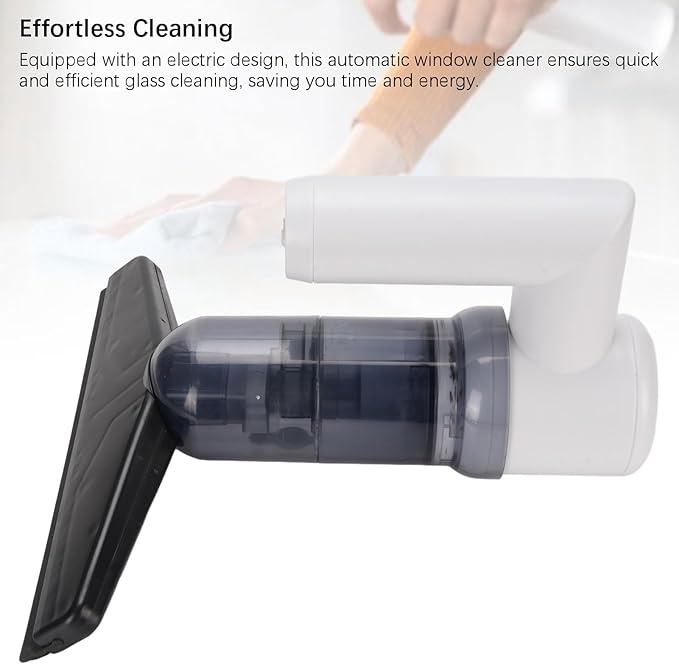 Automatic Window Cleaner Electric Design Water Absorption Anti Condensation for Glass Anti Fog Safety Features Li Battery 2000mAh (1#)