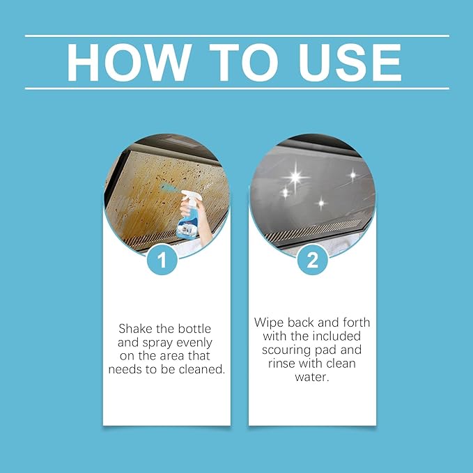 Multi-Purpose Foam Cleaner Heavy Oil Stain Remover For Home Multi-Surface Deodorizing Cleaning Foam(3PCS)