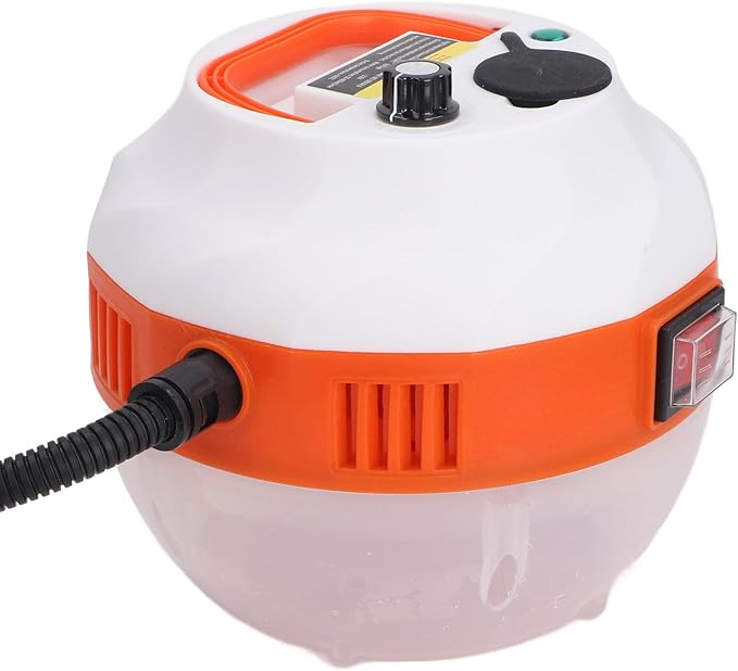 Handheld Steam Cleaner ABS with Brush Heads High Temperature Steam Machine for Air Conditioner Kitchen Hood Home Use (US Plug 110V)