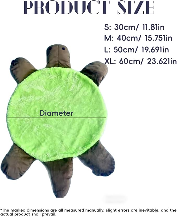 Floor Turtle Foot Mop Cute Double-Sided Turtle Foot Mops Cute Double-Sided Turtles Shaped Floor Cleaning Pad or Dust and Hair Washable Reusable Foot Cleaner (23.62 in)