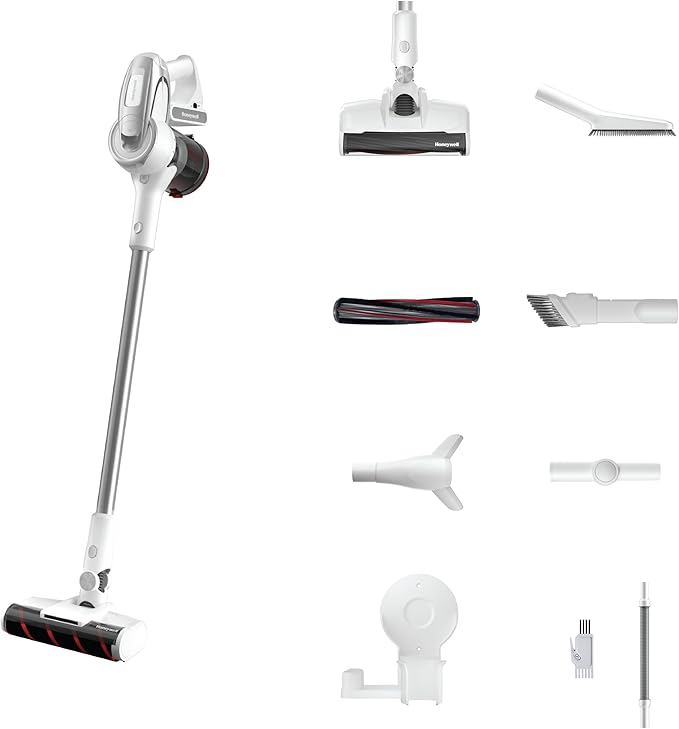 Honeywell VC10 Aeromax Elite Cordless Vacuum Handheld with 8 Tools for Better Easier Cleaning