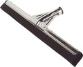 SPARTA Flo-Pac Floor Rubber Squeegee Window Squeegee with Reinforced Metal Frame for Floor Bathroom Kitchen Concrete Tile Garage Commercial Use 22 Inches Black (Pack of 10)