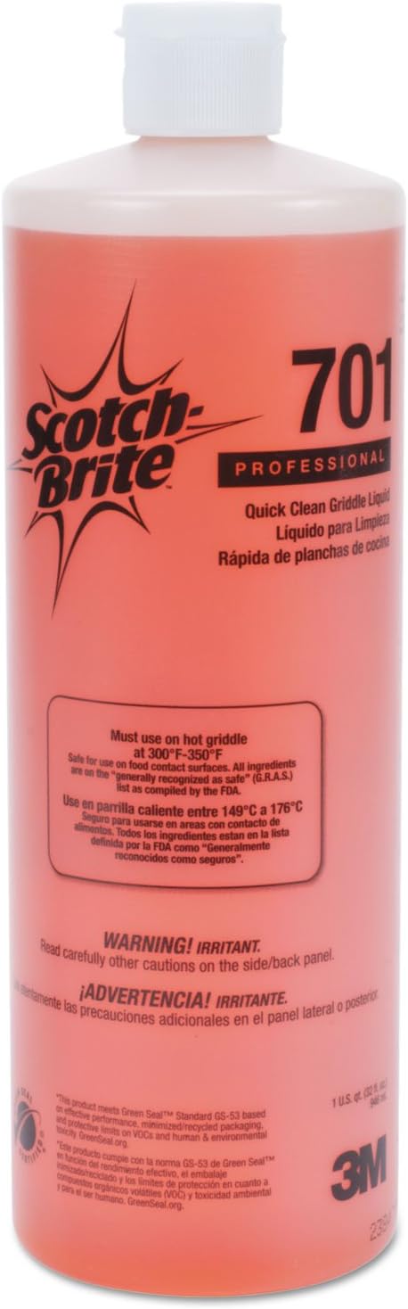 Quick Clean Griddle Liquid 1 qt Bottle 4/Carton