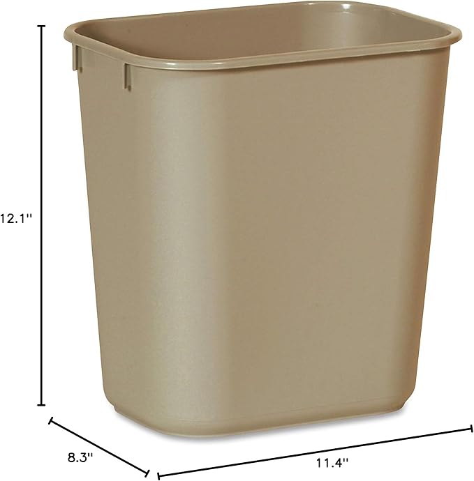 Rubbermaid Commercial Deskside Wastebasket