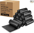 Karat Low Density 55-60 Gallon Trash Can Liner 38 x 58 1.5 Mil - 100/Cas